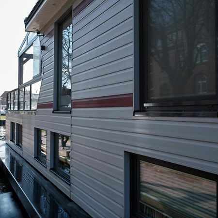 Hausboot Die Leseinsel Emden Eksteriør bilde